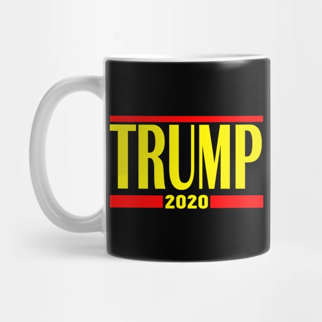 Trump 2020 Yellow by Netcam